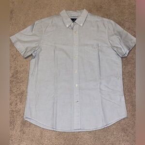 American Eagle Outfitters Grey Casual Button Down Shirt